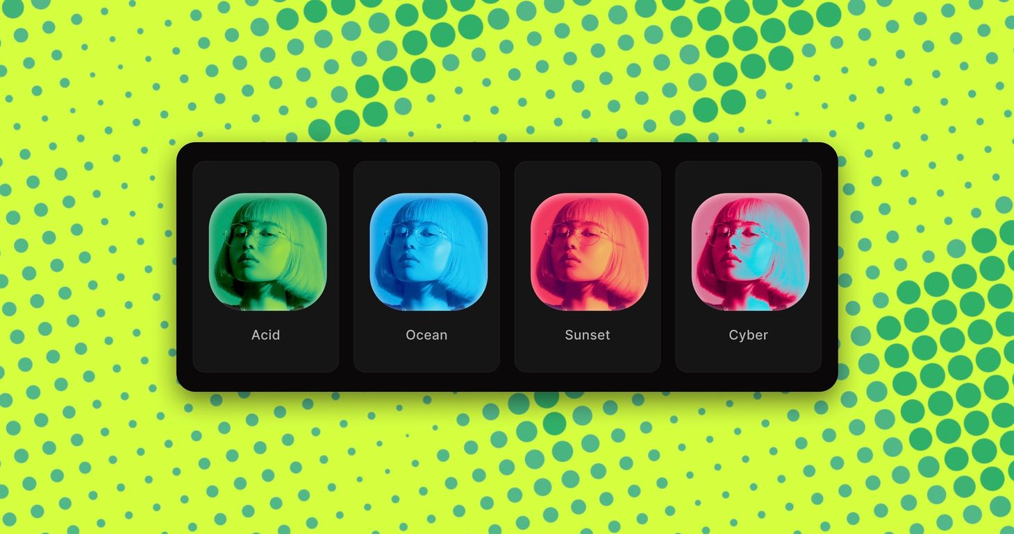 Gradient Map & multi-color palettes