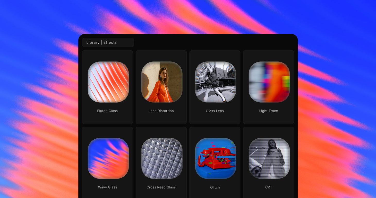 Effects stack & six new effects